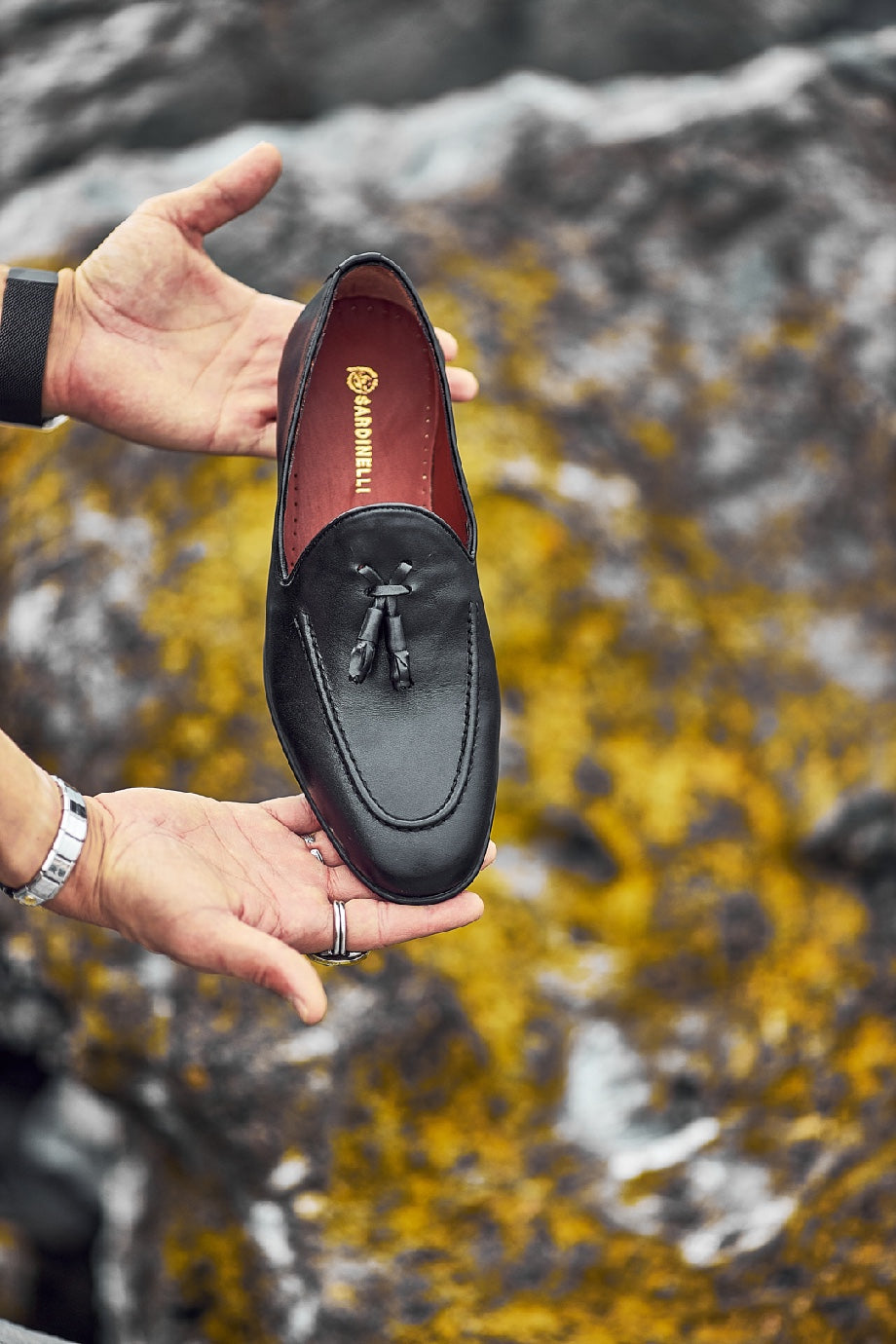 Felix Black Loafers