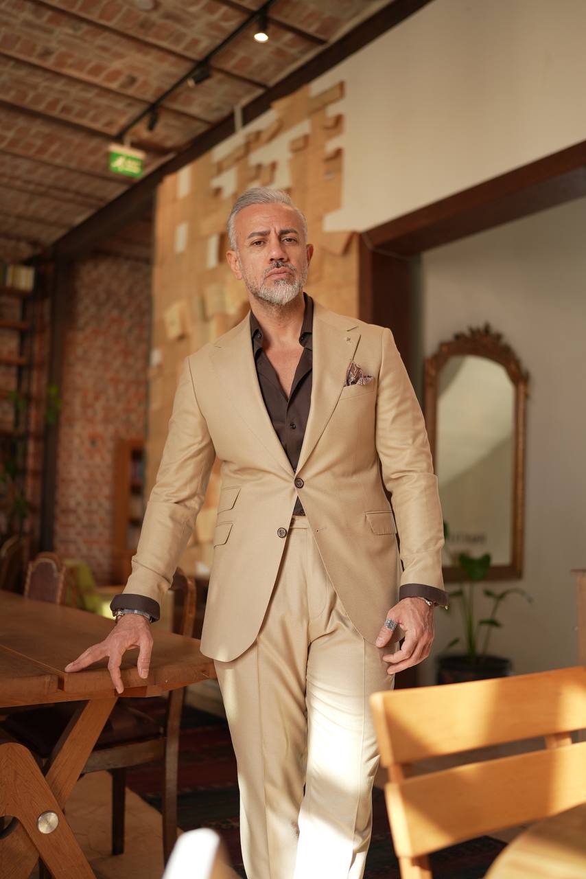 Miles Beige Suit
