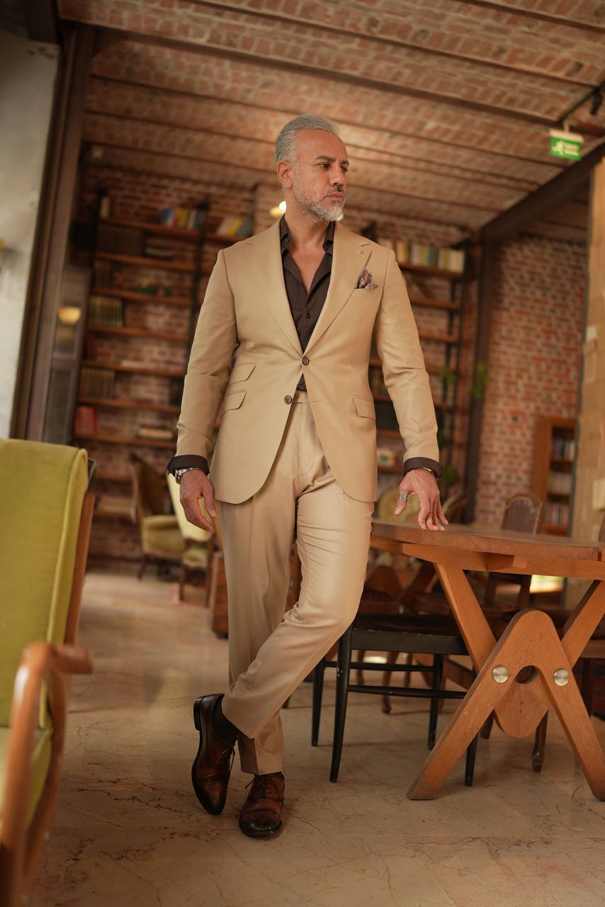 Miles Beige Suit