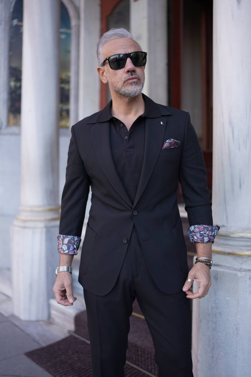 Damir Black Suit