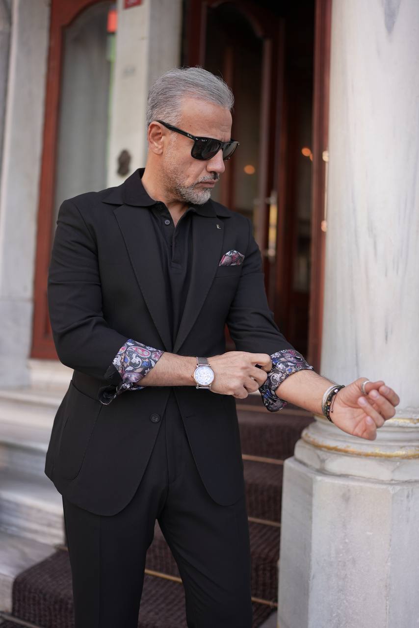 Damir Black Suit