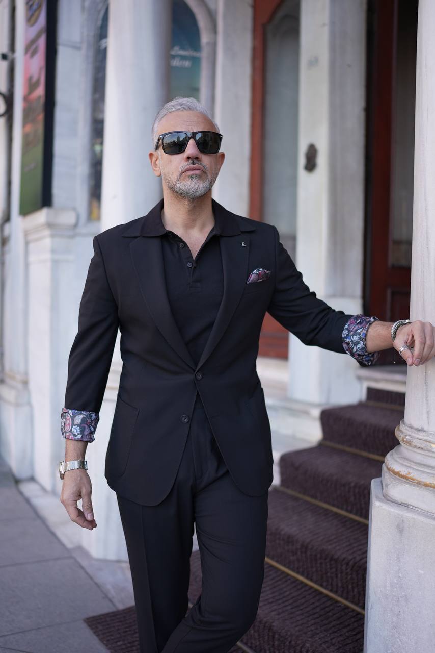 Damir Black Suit