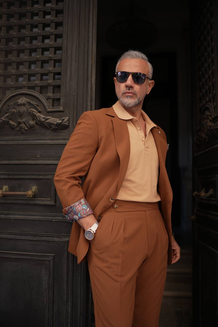 Damir Camel Suit