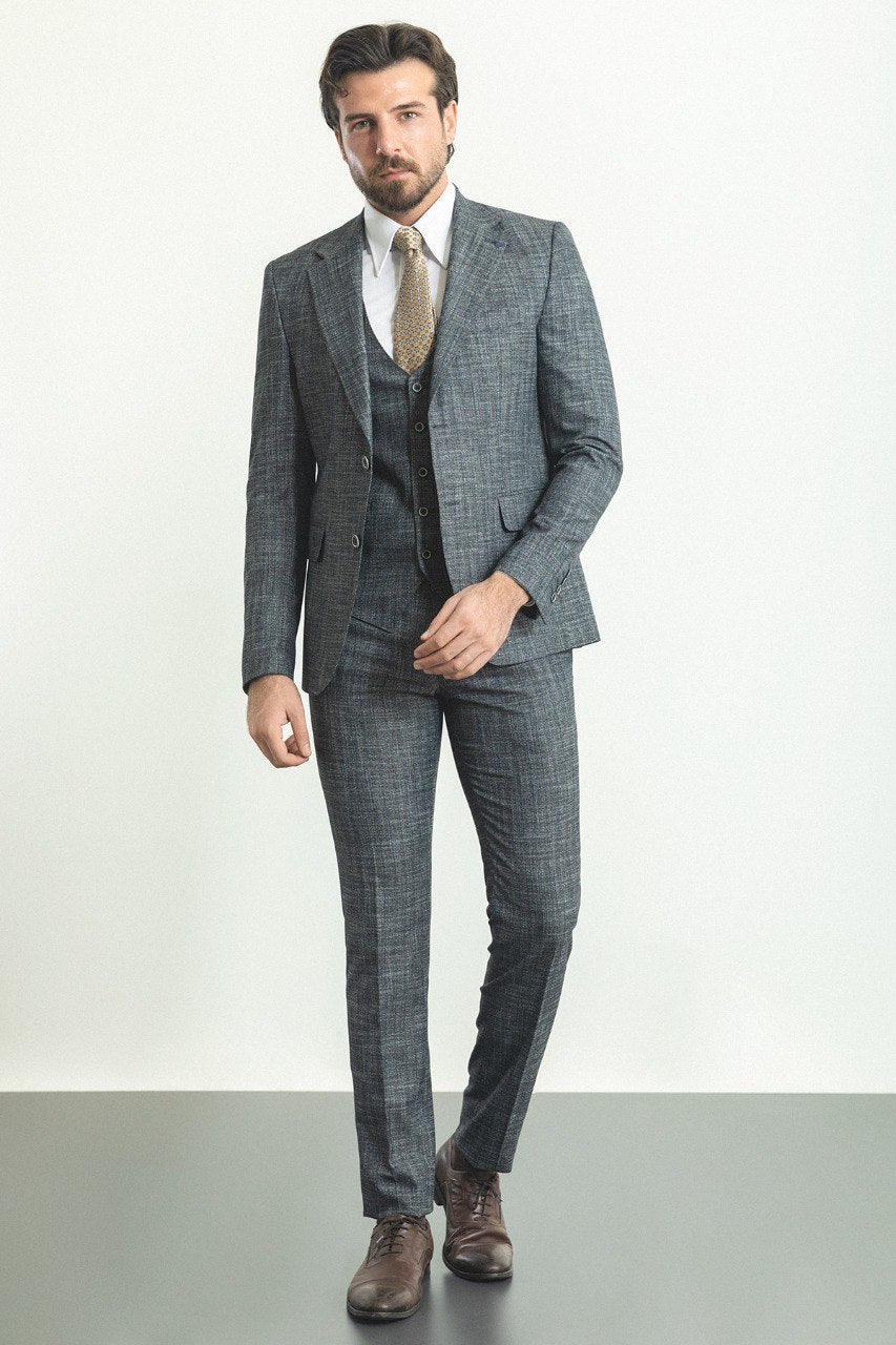 Kevin Dark Gray Suit