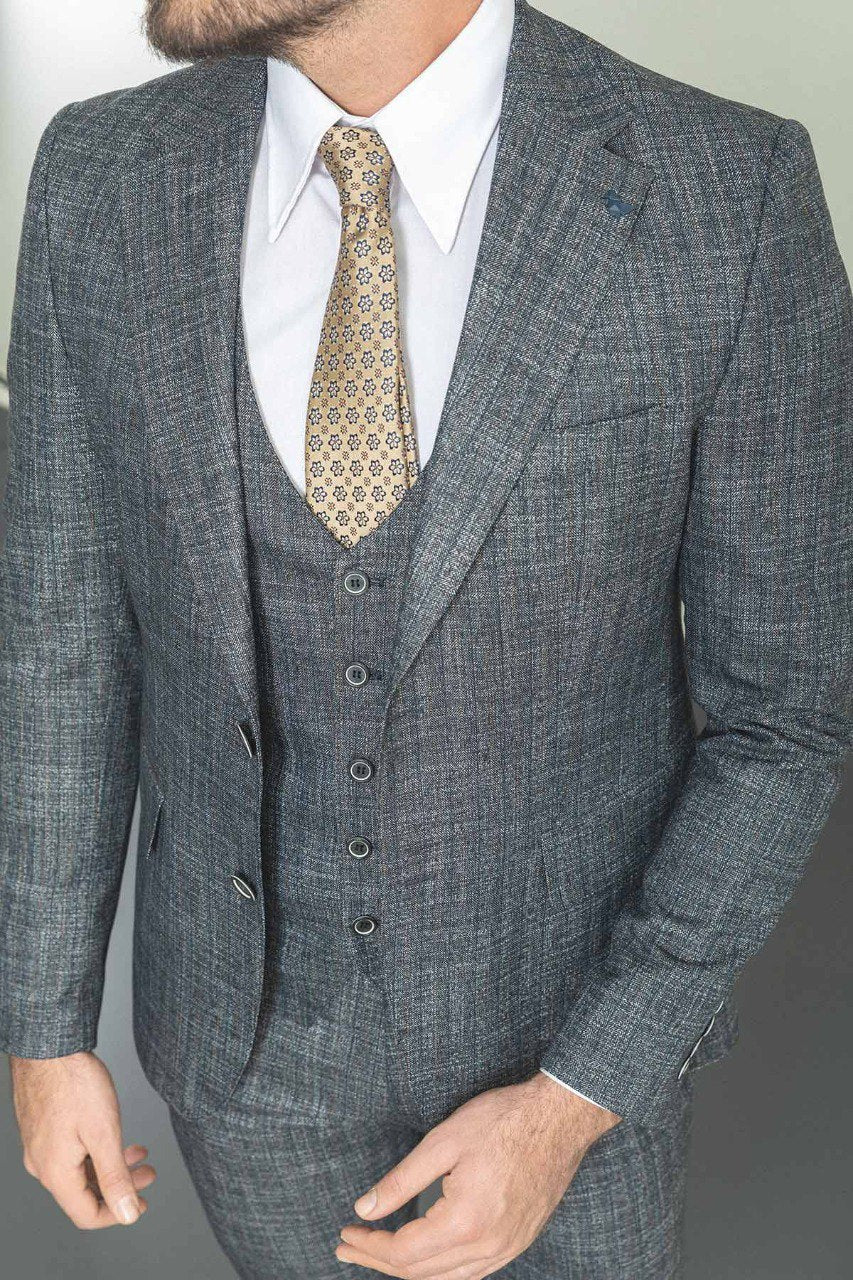 Kevin Dark Gray Suit