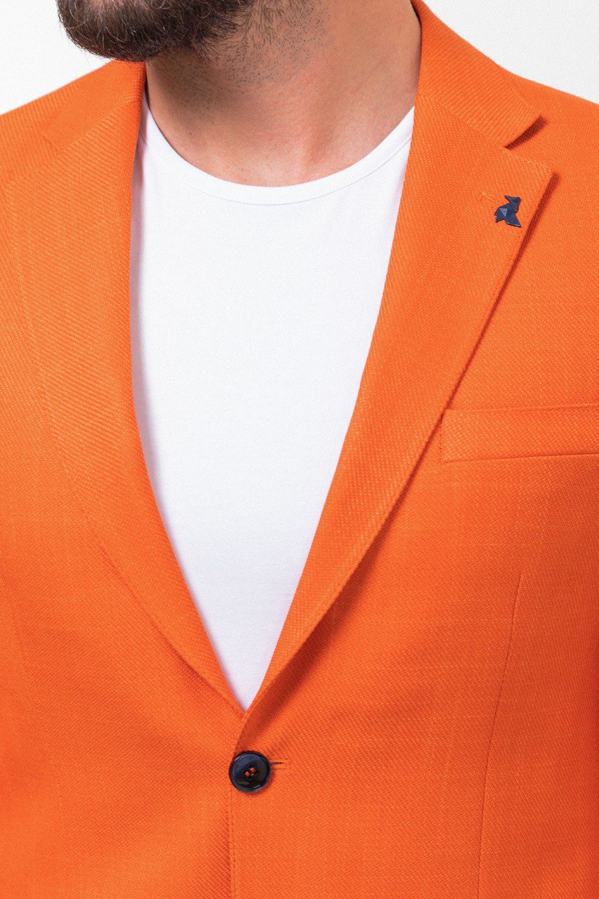 Gabe Orange Blazer