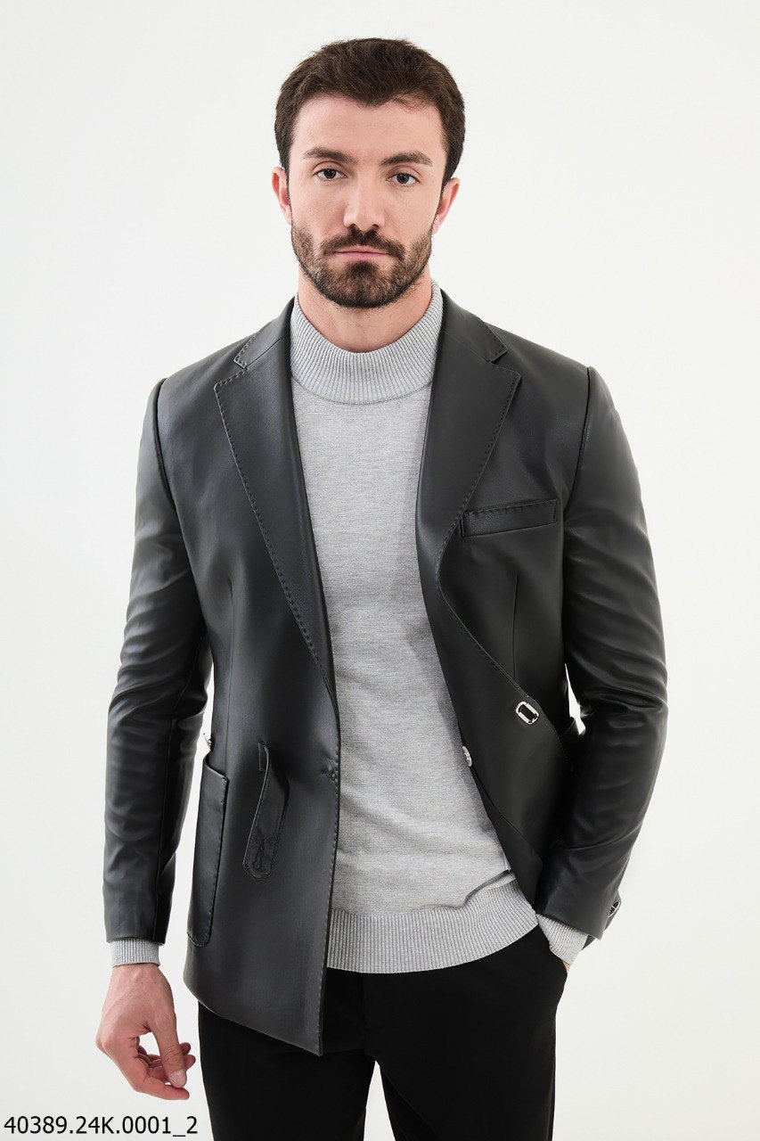Lorinz Black Blazer