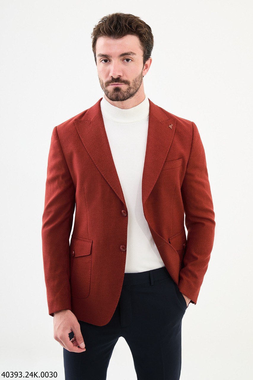 Capry Burgundy Blazer