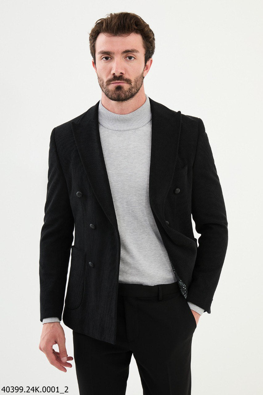 John Black Double-Breasted Blazer