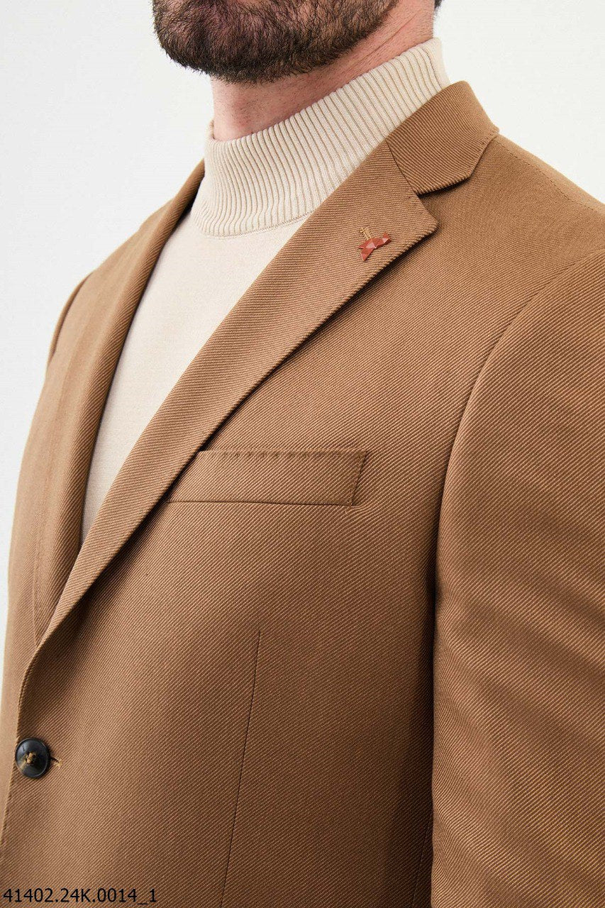 Larson Camel Blazer