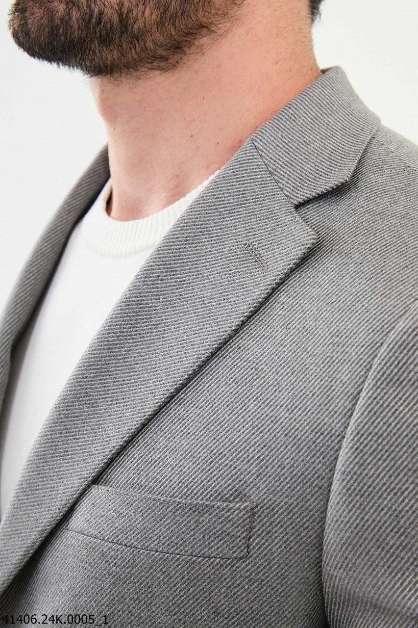 Khan Gray Blazer