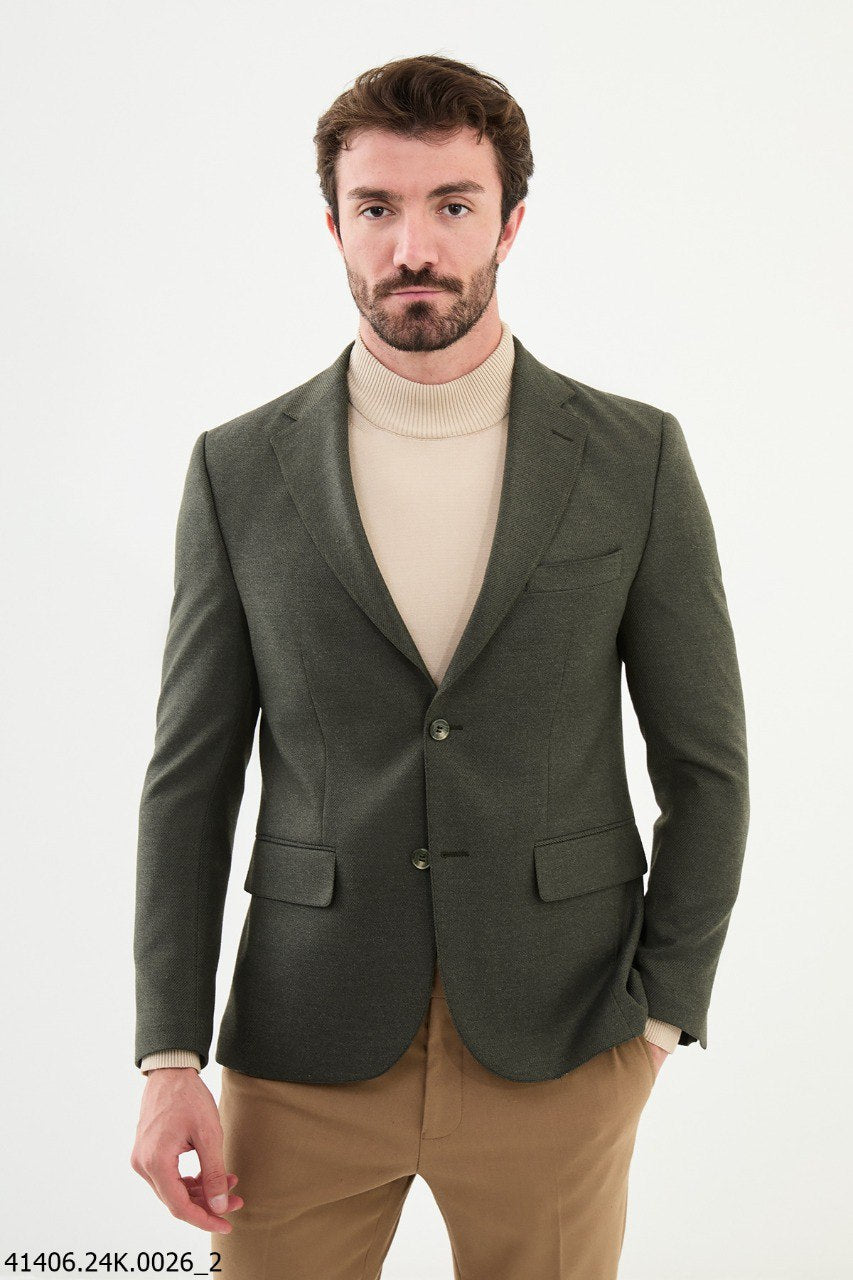Khan Khaki Blazer