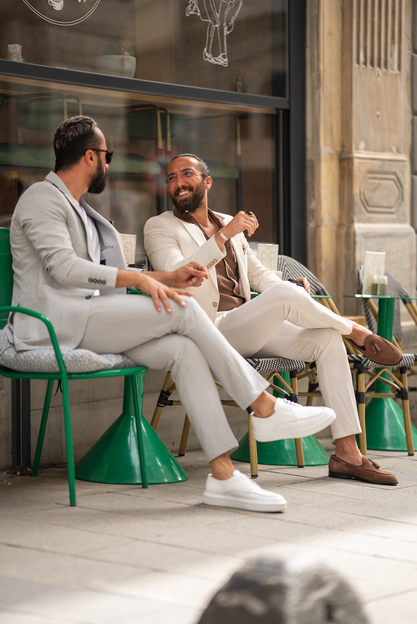 George Beige Suit