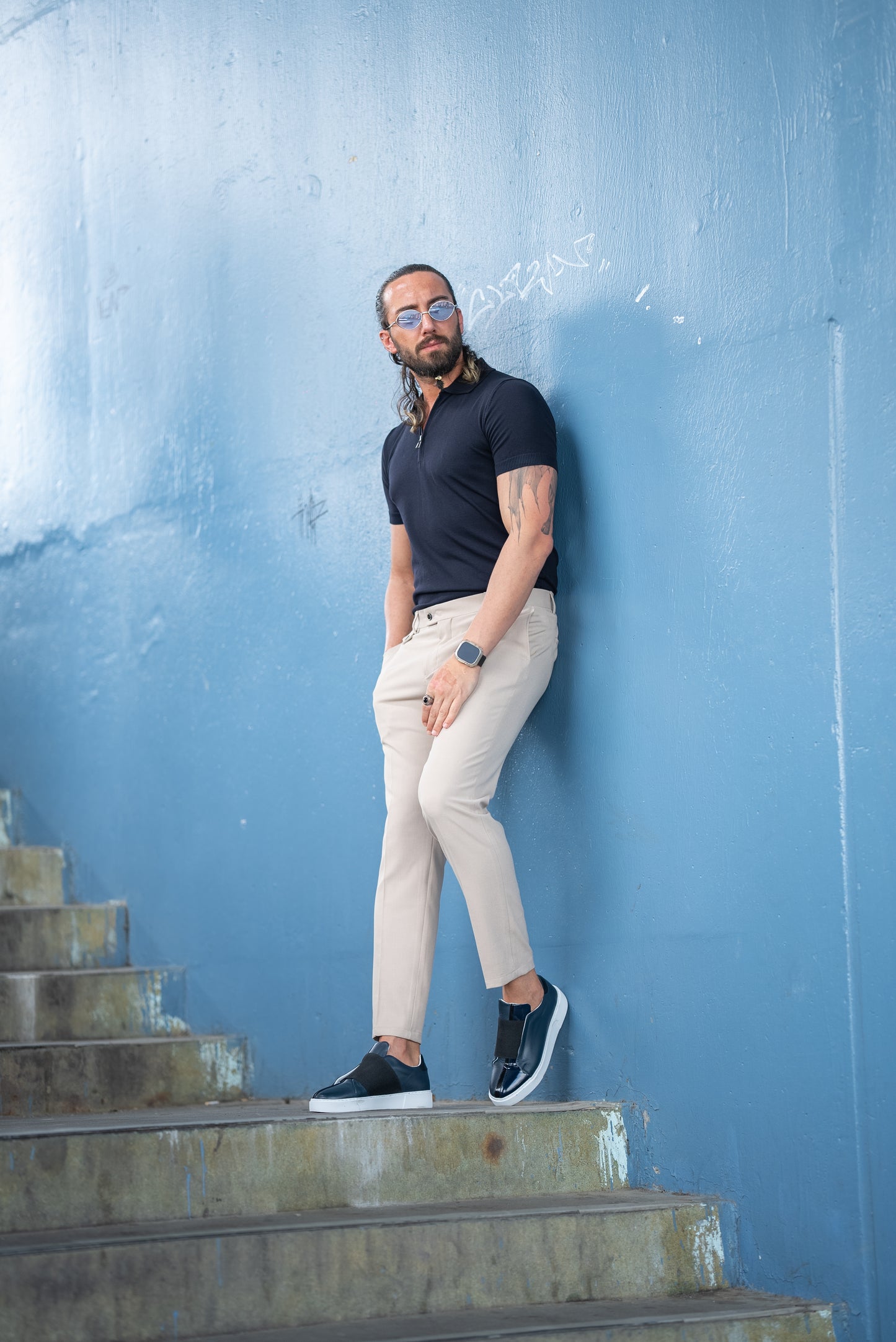 Bradley Navy Blue T-Shirt