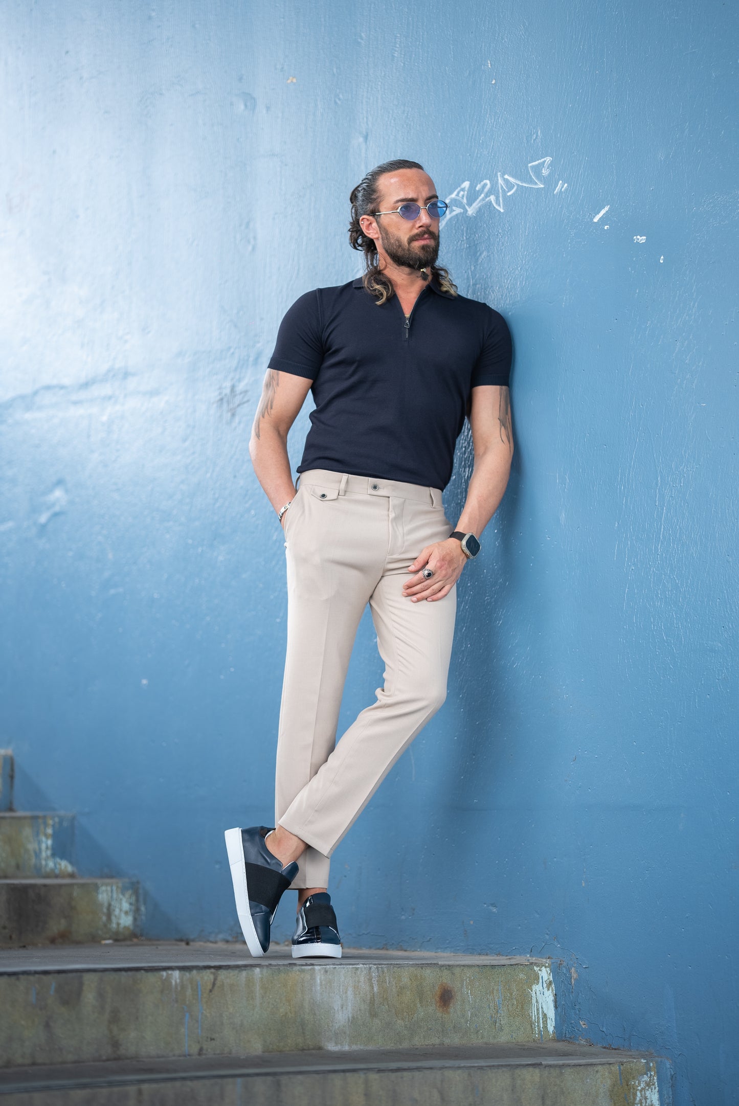 Bradley Navy Blue T-Shirt