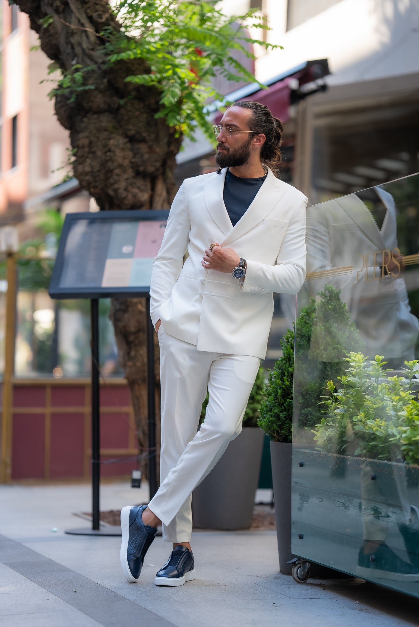 Dylan Ecru Suit
