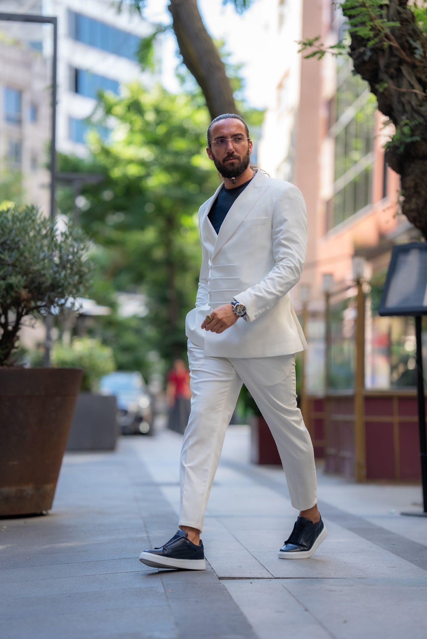 Dylan Ecru Suit