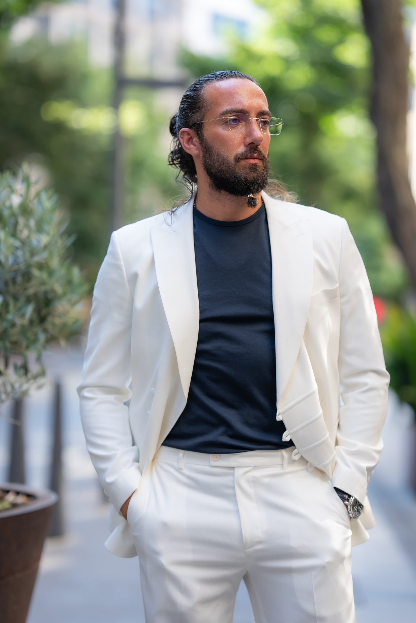 Dylan Ecru Suit