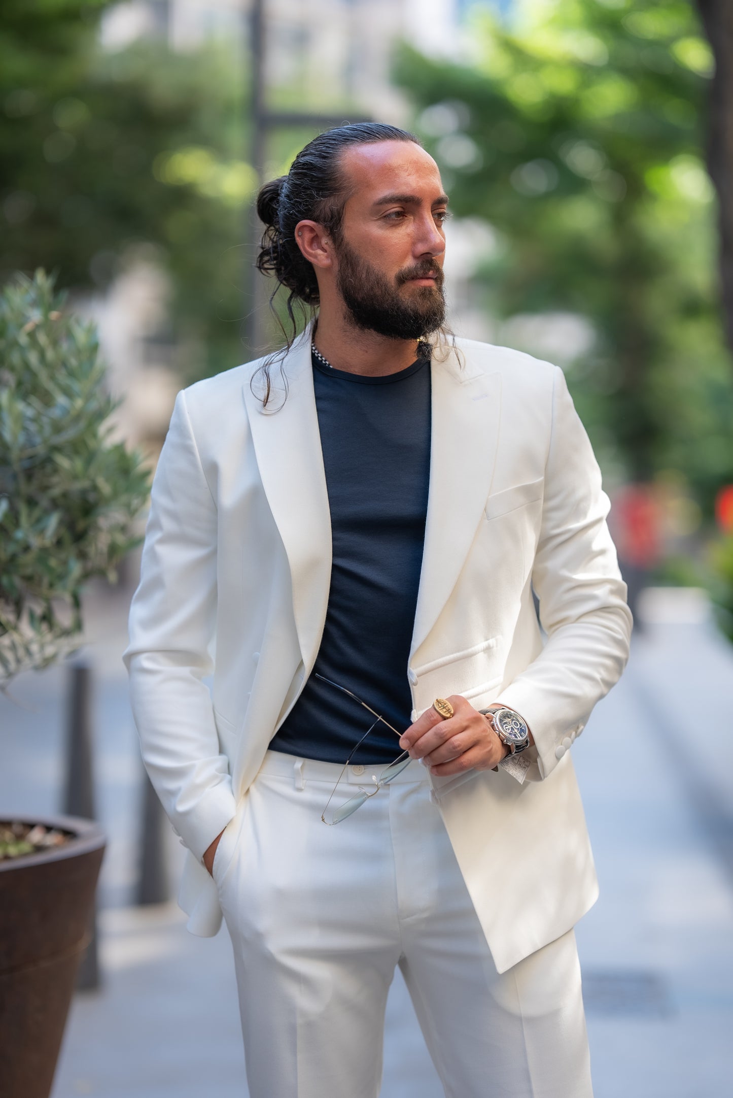Dylan Ecru Suit