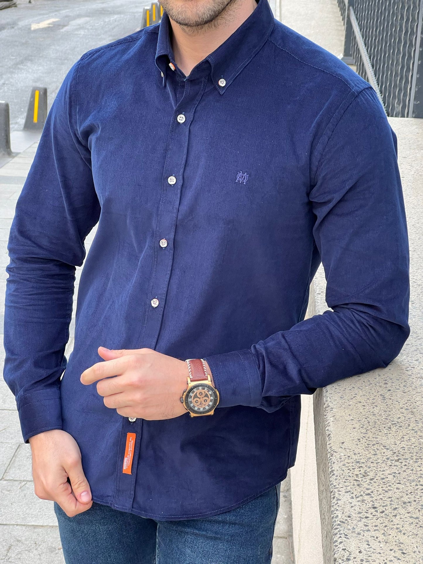 Ian Navy Blue Shirt