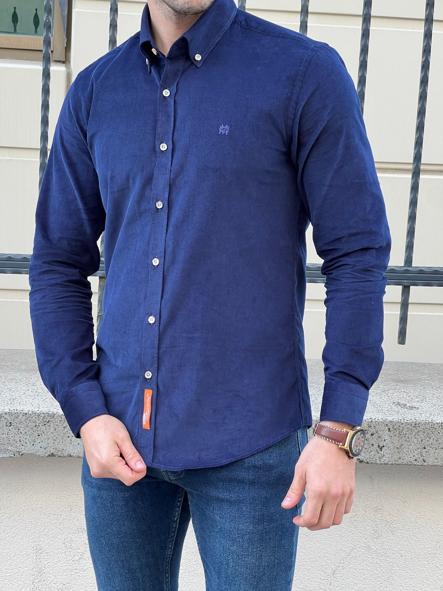 Ian Navy Blue Shirt
