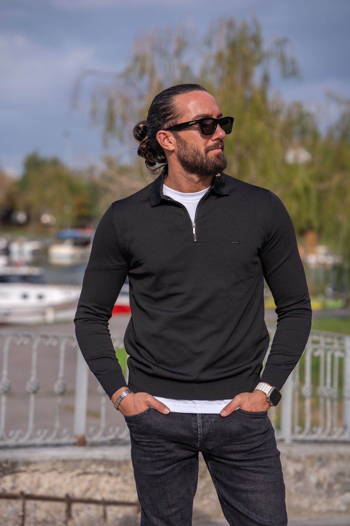 Nolan Black Knitwear