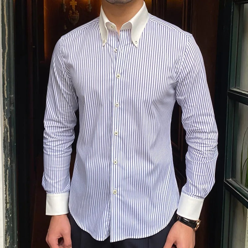 Jack Blue Striped Shirt