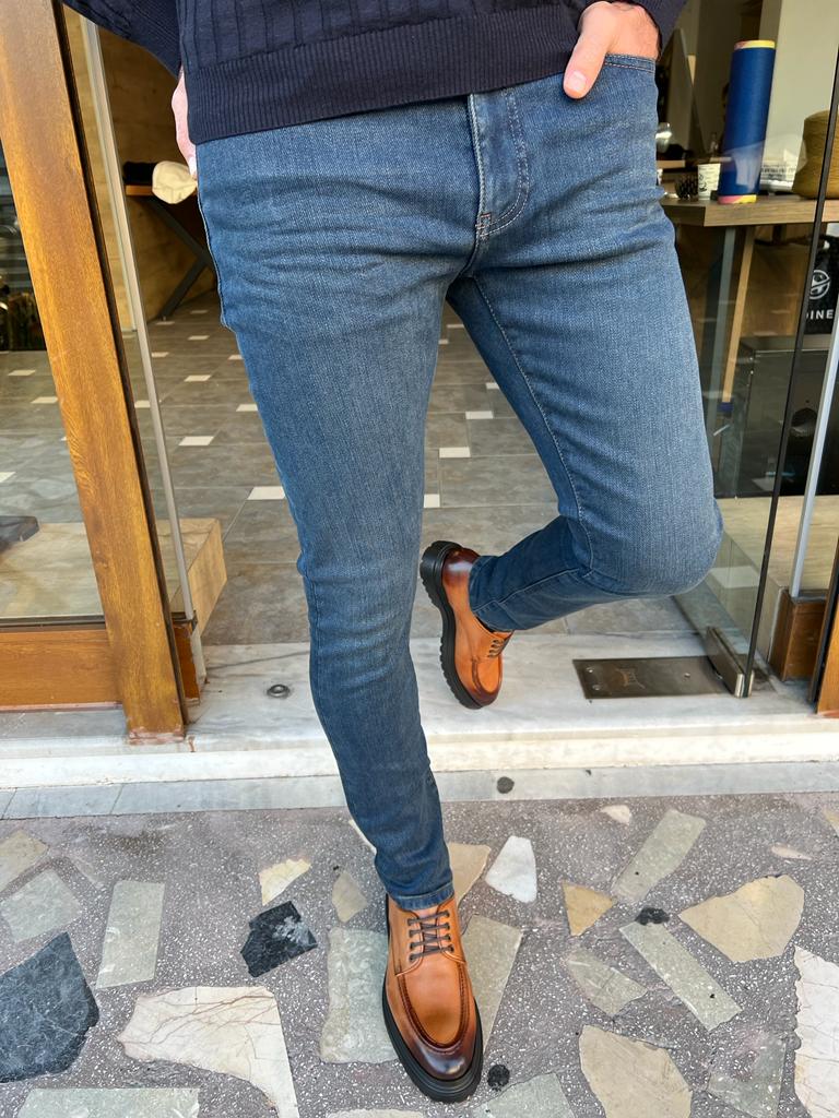 York Blue Slim Fit Jeans