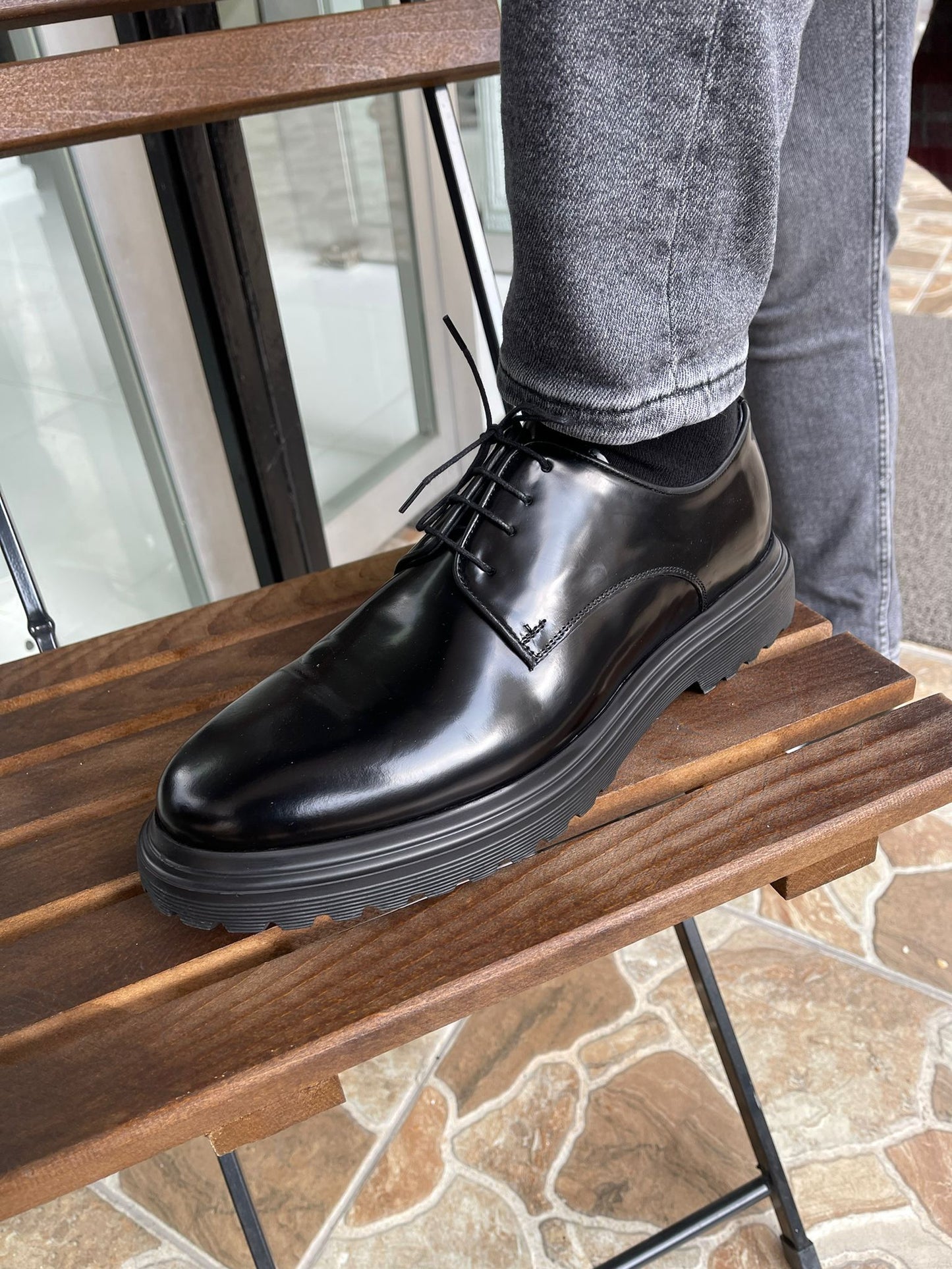 Paterson Black Shoes