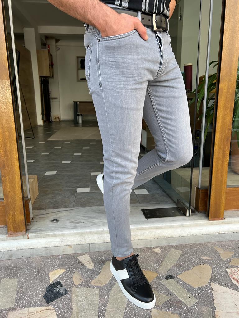 Cruz Gray Slim Fit Jeans
