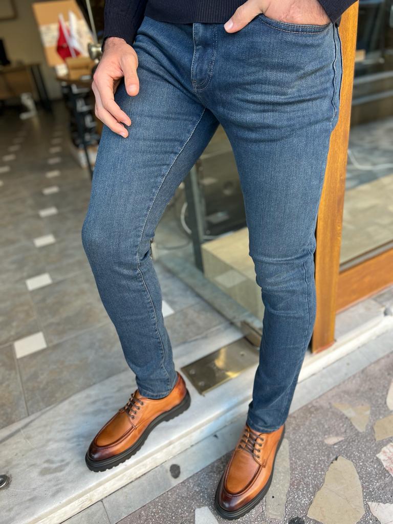 York Blue Slim Fit Jeans