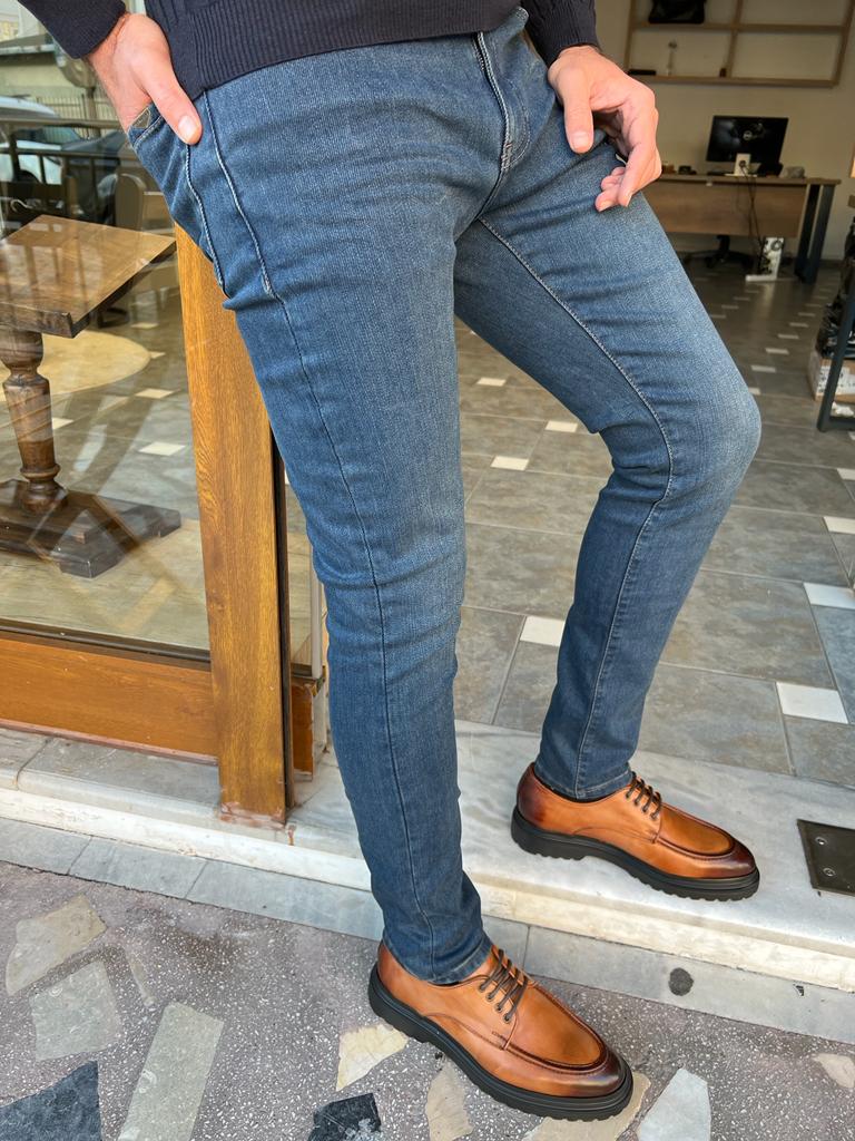 York Blue Slim Fit Jeans