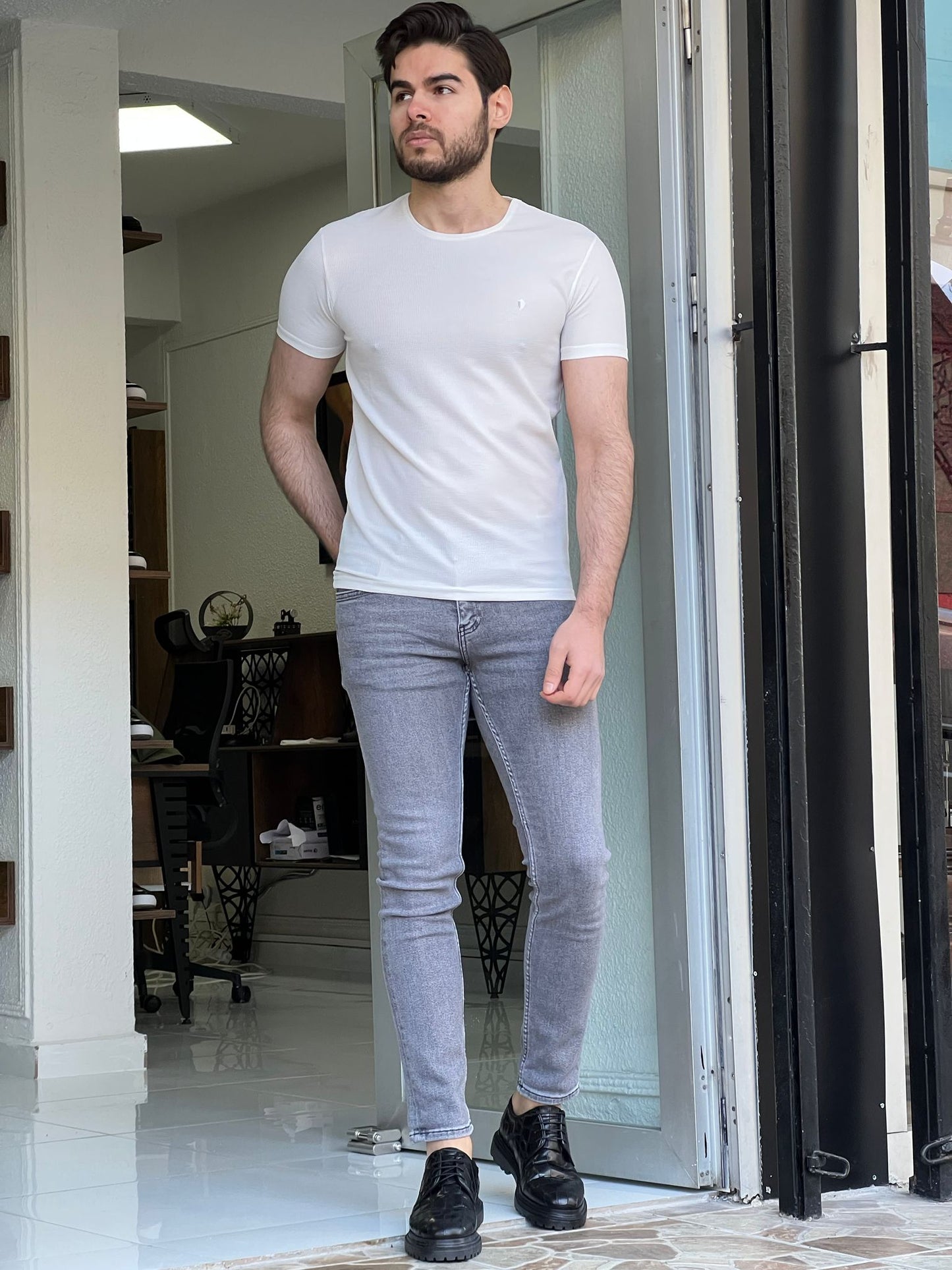 James White Slim Fit T-Shirt