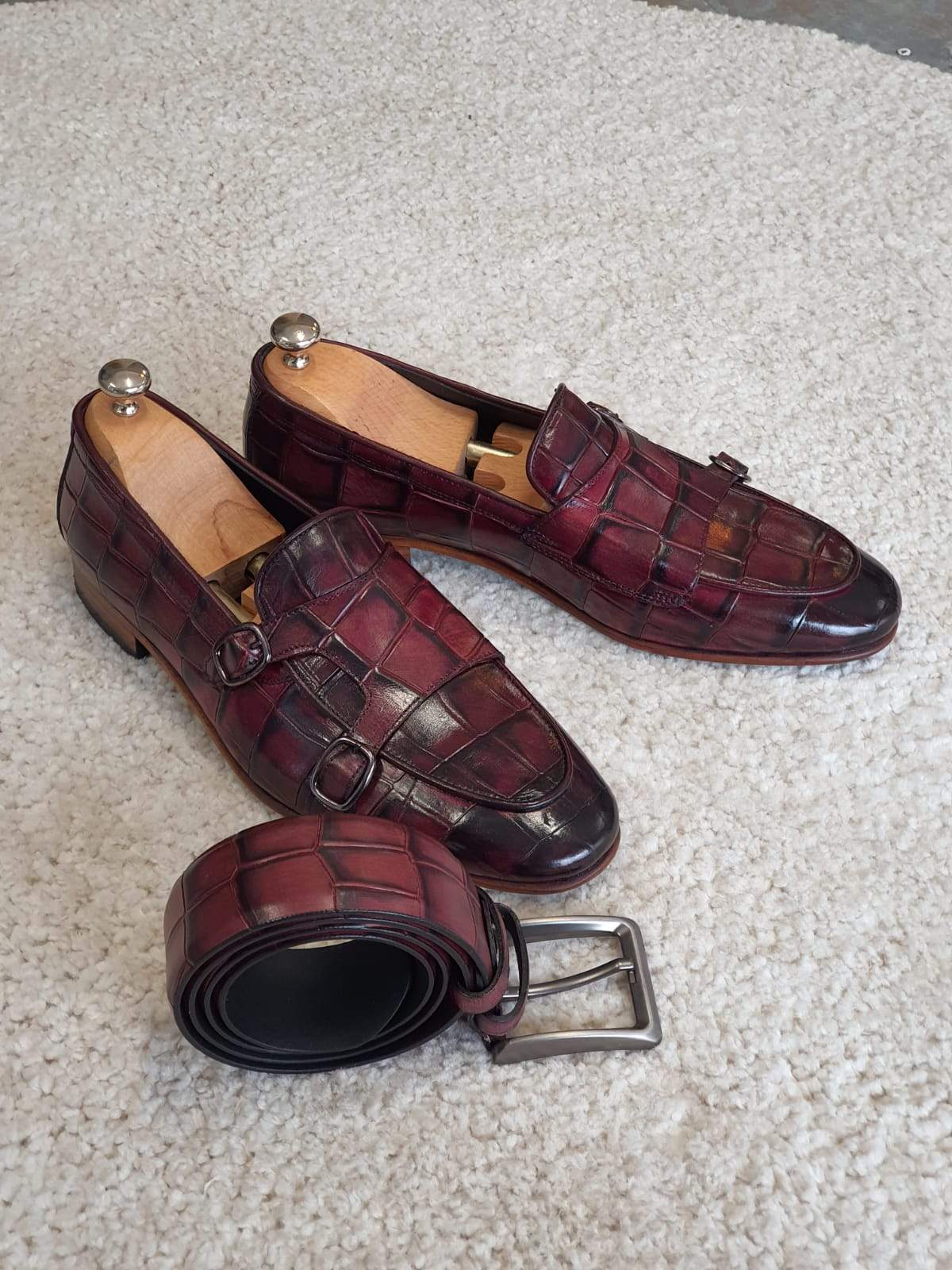 Bergamo Claret Red Sardinelli Shoes