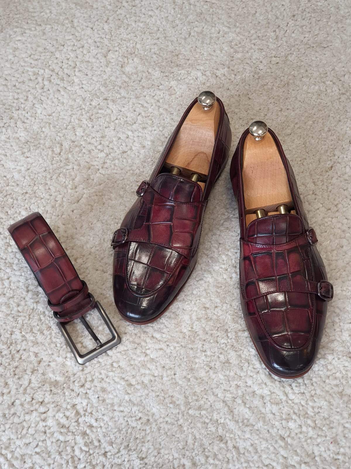 Bergamo Claret Red Sardinelli Shoes
