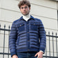 Rony Navy Blue Slim Fit Coat