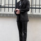 Siena Black Slim Fit Suit