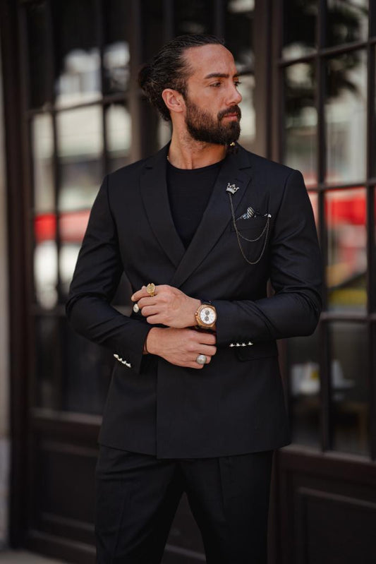 Loghert Black Suit