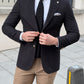 Dean Black Wool Blazer