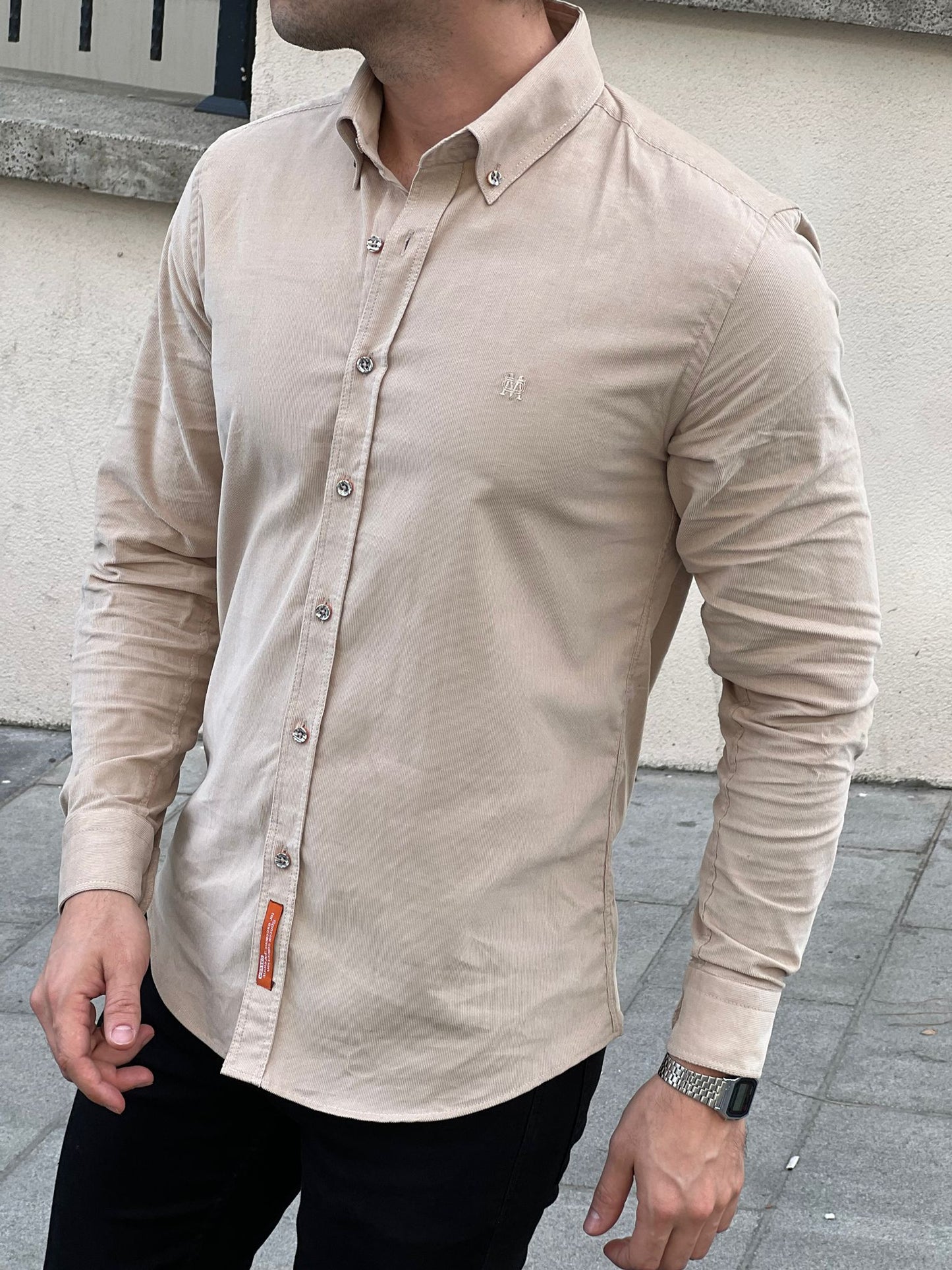 Ian Beige Shirt