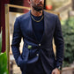 Loghert Navy Blue Suit