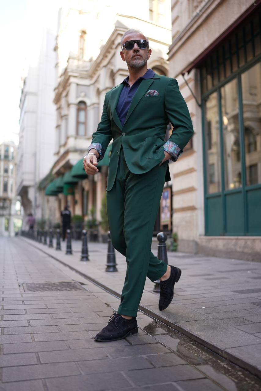 Damir Green Suit