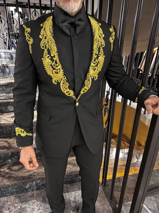 Rondo Black Suit (Gold)