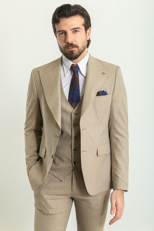 Felix Beige Suit