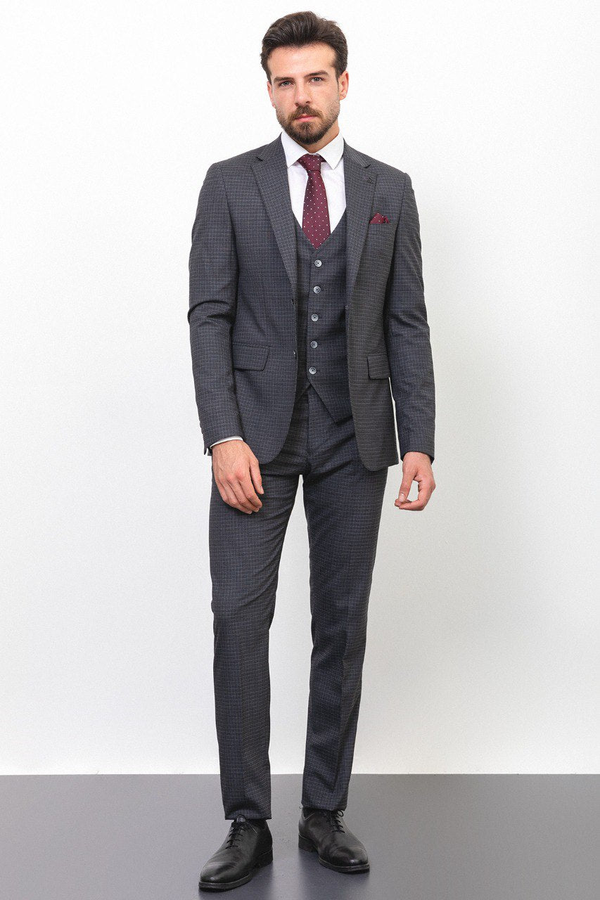 Jonah Dark Gray Suit