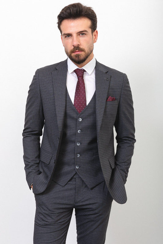 Jonah Dark Gray Suit