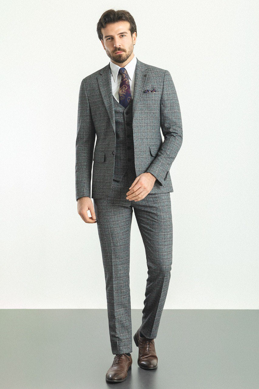 Leo Dark Gray Suit