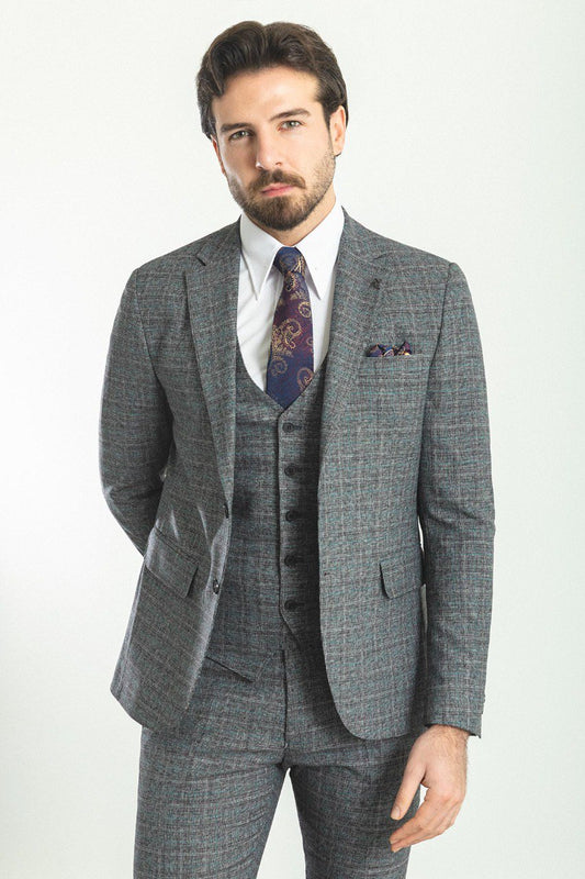 Leo Dark Gray Suit