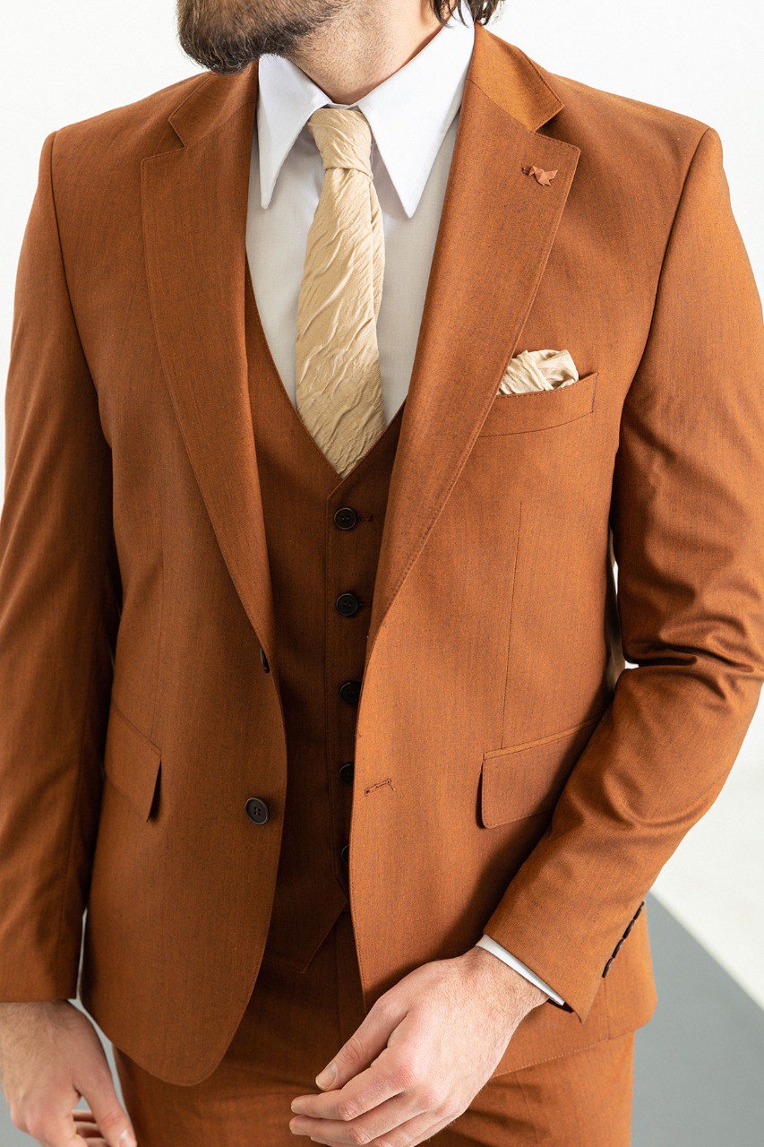 Palmer Camel Suit