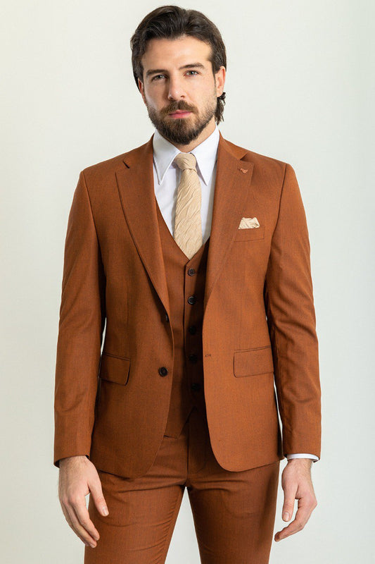 Palmer Camel Suit